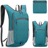 Lichte opvouwbare rugzak, 18 l, wandelrugzak, Oxford-stof, waterafstotend, dagrugzak, campingrugzak voor mannen en vrouwen, outdoorsport, reizen, wandelen, wandelen