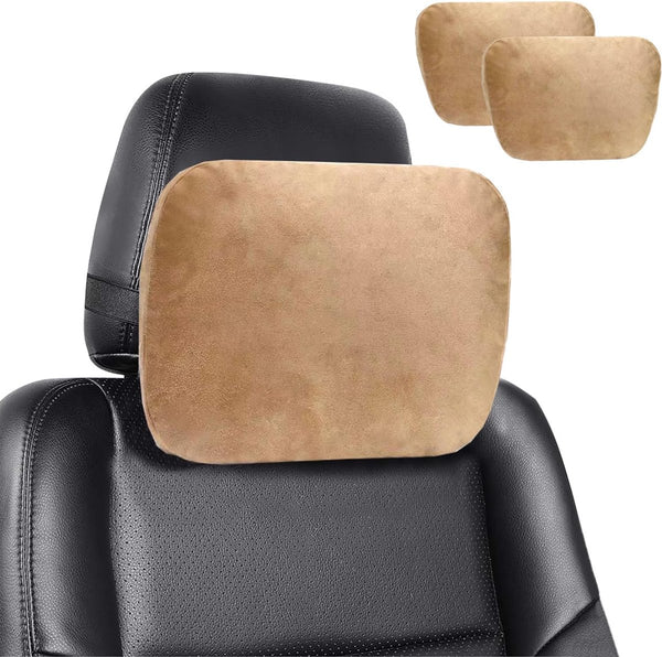 Kussen hoofdsteun auto. Neksteun voor rugleuning. Nekkussen voor de auto, comfortabel, zacht, ademend, verlicht nekpijn tijdens lange ritten.
