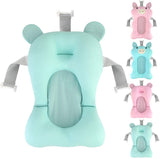 Badzitje Pad Babybadkussen Pad Badzitje Ondersteuning Net Drijvend Antislip Babybadkussen & Ligstoel Badbed voor 0-12 maanden