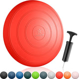 Comfort Balkussen, inclusief pomp; diameter: 33 cm; met noppen; balanskussen geschikt voor fitnesstraining, revalidatie, houdingscorrectie en evenwichtsoefeningen.