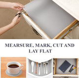 EVA (ethyleenvinylacetaat) lademat, waterdicht, antiaanbaklaag, antislipmat voor planken, kasten, laden, koelkast, thuiskantoor