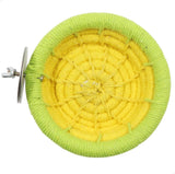 Vogelnest katoenen touw schattige papegaaien nest broednest - kooien broednesten vogels papegaaienspeelgoed handgeweven valkparkieten accessoires kanaries nest voor parkieten, valkparkieten enz