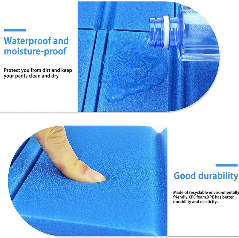 Pack van 3 Thermische Zitkussens Outdoor Opvouwbare Zitkussen XPE Zitmat Waterdichte Thermische Zitkussens Draagbare Speeltuin Mat Kinderen Voor Onderweg Tuin Kamperen Picknick Wandelen