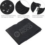 Kapperscape, originele kapperscape, kapperscape, goudkleurig, professionele haardesigncape, haarstyling accessoires, snijcape, cape volwassenen