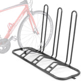 Fietsstandaard, voor 3 fietsen, standplaats voor 3 fietsen, 124 x 39,5 x 73,5 cm