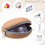 5 stuks fopspeendozen voor onderweg, 2 stuks siliconen fopspeen-opbergdozen en 3 stuks transparant plastic fopspeendozen voor baby's, meisjes en jongens (bruin + donkergrijs)