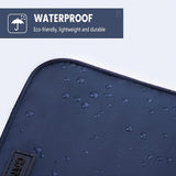 Toilettas voor mannen en vrouwen, hangende toilettas, waterdichte make-uptas voor op reis, BT03-marineblauw