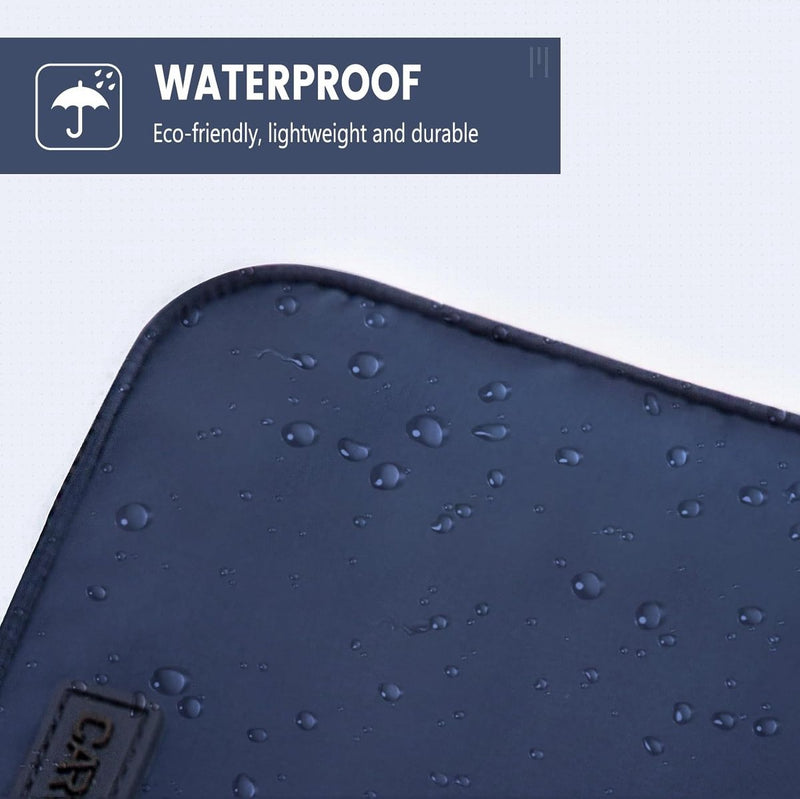 Toilettas voor mannen en vrouwen, hangende toilettas, waterdichte make-uptas voor op reis, BT03-marineblauw