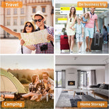 3 stuks tandenborsteletui, reisetui, draagbare tandenborstelhouder, kunststof tandenborstelbeker, waterdichte mondspoelbeker voor reizen, camping, school, groen/blauw/oranje, Meerkleurig