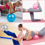 Gymnastiekbal, kleine pilatesbal, oefening barre bal voor yoga, stabiliteit, training, gym, anti-burst en slipbestendige ballen