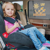 Zonweringsauto baby & kinderen magnetische zonweringsauto met UV-bescherming, reflecterende hittebescherming, 2 stuks - zijruit & achterruit, ideaal voor kinderen, volwassenen en huisdieren
