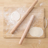 5 stuks houten deegroller, beukenhout, voor pizza, pasta, brood (bruin)