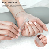 Nagelknipper met nagelvanger voor dikke nagels, nagelknipper groot 8,6 cm, brede kaakopening, roestvrij staal, vingernagel en teennagelknipper met glazen nagelvijl (zwart)