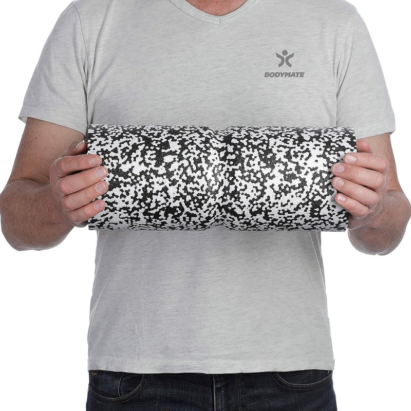 Fasciaroller, verzorging, medium hard met omlopende groef, voor ontlasting van de wervelkolom, 35 x 14 cm