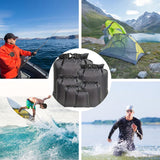 Waterdichte tas, 6 stuks, pakzak, waterdichte droogzak, droogtas voor reizen, raften, drijven, zwemmen, snorkelen, kamperen, fietsen, vissen, kajakken accessoires