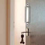 2 stuks schuifdeurgrepen, roestvrij stalen deurgrepen, schuurdeurgrepen, schuifdeurgreep met plaat, tuindeurgrepen voor kast, schuurdeuren, schuifdeurgrepen