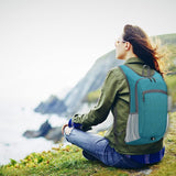 Lichte opvouwbare rugzak, 18 l, wandelrugzak, Oxford-stof, waterafstotend, dagrugzak, campingrugzak voor mannen en vrouwen, outdoorsport, reizen, wandelen, wandelen