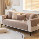 Zachte fluwelen bankhoezen voor 1-4-zitsbank, met antislip onderlegger, ideaal als sprei en bescherming voor banken, ook geschikt voor hoekbanken, en geschikt als bankbeschermer voor huishoudens met