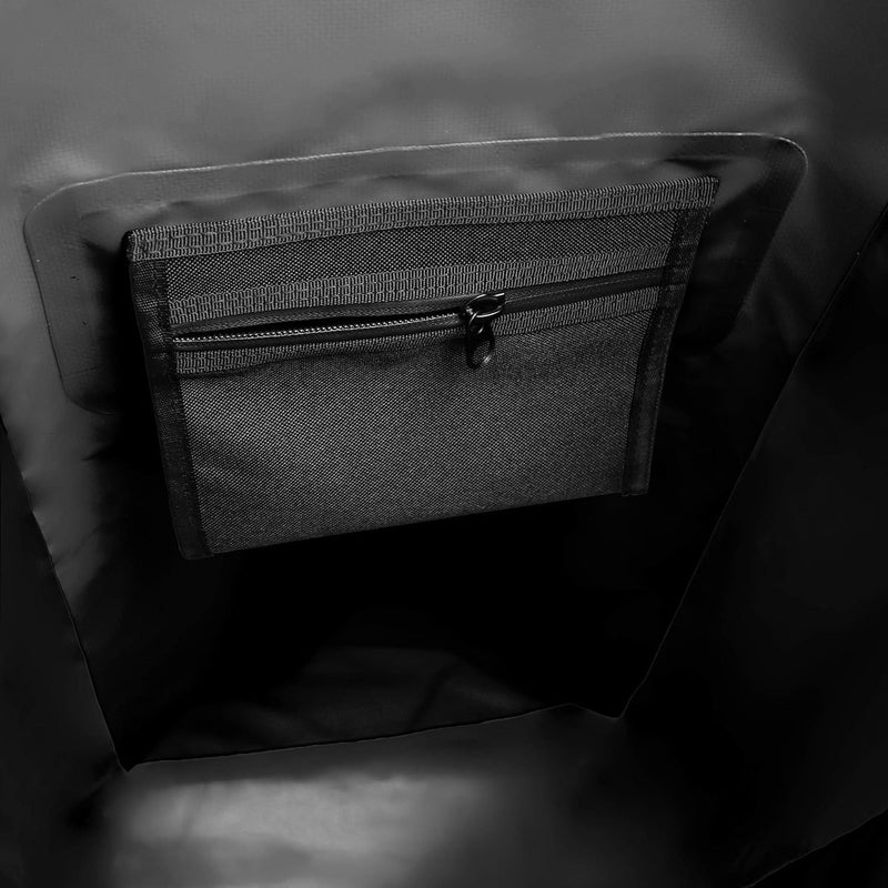 Waterdichte rugzak Dry Bag 35l - rugzak met oprolbare bovenkant en gevoerde draagriem, waterdichte tas voor watersport, fietsrugzak, koeriersrugzak, trekking