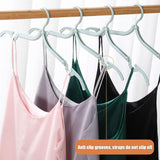 Set van 12 opvouwbare kleerhangers, draagbare hangers, opvouwbaar, met antislipoppervlak in vier kleuren, ruimtebesparend, draagbare reishanger voor thuis, hotel, reizen, kamperen