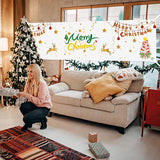 Set van 2 grote blanco banners, witte banners, zelf vormgeven, gepersonaliseerd, blanco lang met oogjes voor verjaardag jeugdwijding, polyester feestbanner met 10 m hangend touw voor feestfeesten, 180