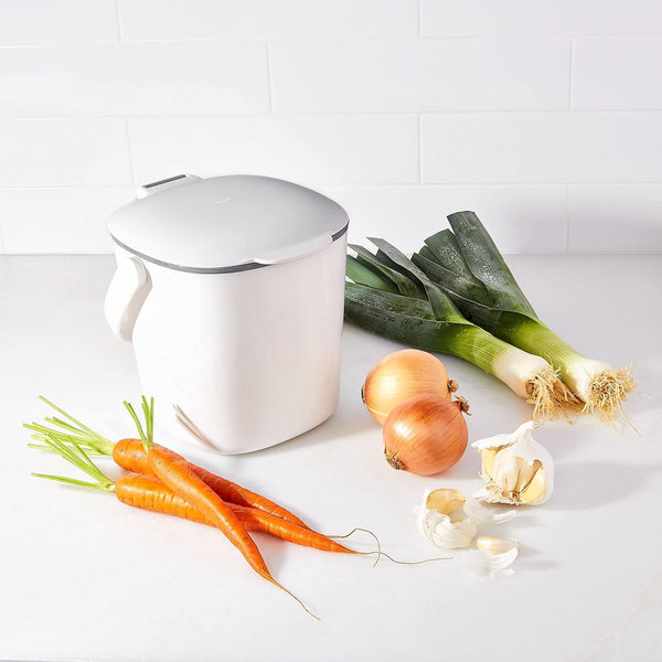 EASY-CLEAN COMPOSTBAK - WIT - 2,83 L