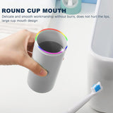 Tandenborsteletui voor kinderen, 2 stuks, reisetui, draagbare karikatuur tandenborstelhoes, tandenborstelbeker voor jongens en meisjes, thuis, school, wandelen, kamperen (geel + wit)