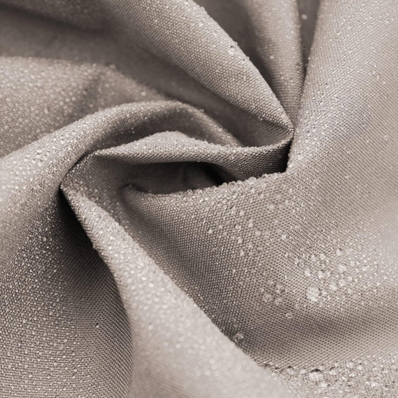 Balkonscherm, inkijkbescherming, balkonomspanningen, PES, waterdicht, weerbestendig, met kabelbinders, 90 x 600 cm, taupe