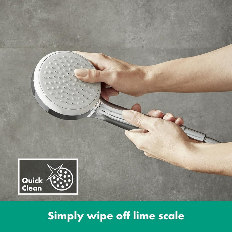 Handdouche, chroom, zilver