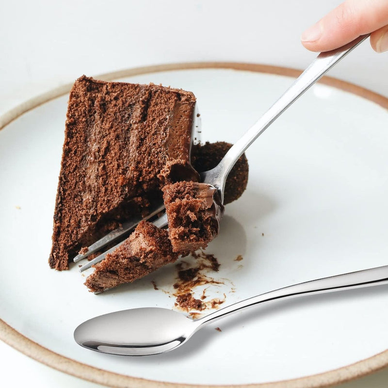 18/10 eetlepel, roestvrij staal, soeplepel, koffielepel, tafel, diner, lepel, tafelservies, bestekset voor thuisgebruik, keuken, restaurant (12 stuks)