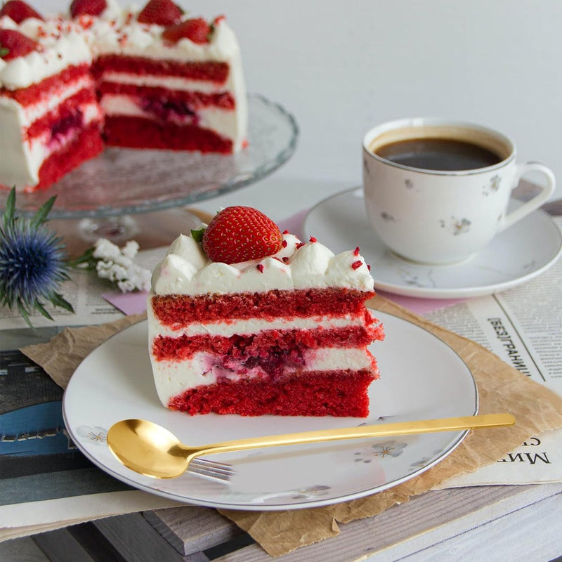 Pak van 24 latte macchiato lepels, theelepels, koffielepels, roestvrij staal, espressolepels met lange handgrepen, dessertlepels 15 cm, Nutella lepels voor thee, cake, koffie, vaatwasmachinebestendig