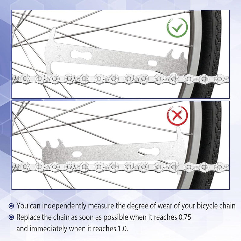 Fietskettinggereedschap, 10 stuks, fietsreparatieset voor 6/7/8/9/10 snelheidsketting, kettingklinknagel, ketting, schakeltang, kettingleuning, fietskettingen, klinknagels voor universele fiets