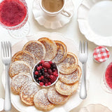 24 stuks 14,5 cm taartvorken, dessertvorken, roestvrij stalen set