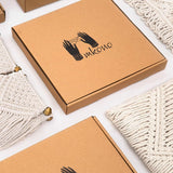 Macrame Gordijn Raam Muurophanging Boho Decoratief Geweven Tapijt Wanddecoratie Buitengordijn voor Bruiloft Decoratie Thuis 89 x 66 cm