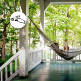 Roestvrijstalen karabijnhaak en roestvrijstalen oogplaat met oogje, roestvrijstalen dekplaat, oogplaten voor zonnezeil/wandbevestiging, plafondbevestiging, wandhaken, plafondhaken