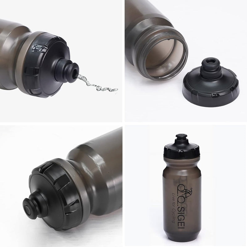 Flessenhouder voor op de fiets, 360 graden rotatie, flessenhouder met 650 ml fietsfles, gemakkelijk instelbare fietsbekerhouder, rek, kooi, koffiebekerhouder voor kinderwagen, motorfiets