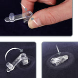 2 x opblaasbaar neksteunkussen, praktisch nekkussentje om op te blazen, ideaal reiskussen voor onderweg (rond, 2 stuks, donkerblauw)