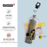 Aluminium drinkfles - Traveller Harry Potter - Klimaatneutraal gecertificeerd - Geschikt voor koolzuurhoudende dranken - Lekvrij - Veerlicht - BPA-vrij - 1 liter