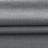 Vitrage bistrogordijn ondoorzichtig gordijn venstergordijn gordijn gordijn gaas sjaals half-transparant raamsjaal voor keuken woonkamer landhuis set van 2 90 x 60 H (cm) grijs