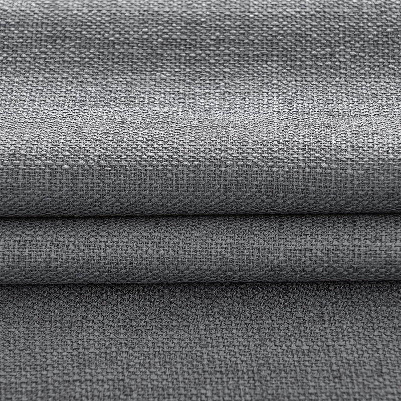 Vitrage bistrogordijn ondoorzichtig gordijn venstergordijn gordijn gordijn gaas sjaals half-transparant raamsjaal voor keuken woonkamer landhuis set van 2 90 x 60 H (cm) grijs