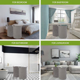 Wasmand, 45 x 35 cm, diverse kleuren en motieven/patronen