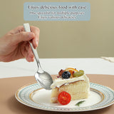 Zilveren soeplepel, 12 stuks, roestvrijstalen tafellepel, soeplepel, dessertlepel, geschikt voor dagelijks gebruik en alle soorten bijeenkomsten, vaatwasmachinebestendig