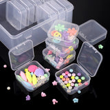 14 stuks opbergdozen met klein deksel, en 1 grote plastic doos met deksel, transparante sorteerdoos voor kralen, sieraden en pillen