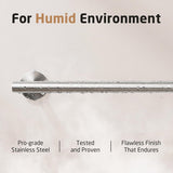 Handdoekhouder badkamer handdoekhouder roestvrij staal 18/8 badhanddoekhouder 61 cm handdoekhouder wandmaanden geborsteld