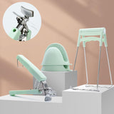 Set van 3 komclips, komgrijper, hete schotelplaat, komclip, roestvrijstalen komclip met antislip siliconenhandvat voor het optillen, hete kommen, kompot (Nordic Green)