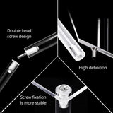 4-traps acryl riser display rek, standaard, tafelblad transparant, parfumorganizer, opslag voor Funko Pops figuren, nagellak, specerijen, cosmetica, kunsthandwerk, sieradenstandaard, cupcake, specerijen, helder