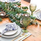 Servetten set van 4, stoffen servetten 100% katoen zacht comfortabel hoogwaardige herbruikbare eettafel servetten perfect voor familiediners bruiloften keuken (45 cm x 45 cm)