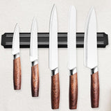 Magneetstrip meswand 2 stuks 33 cm meshouder magneetmes magneetstrip messenstrip magneetmes magneetrail magnetische meshouder