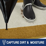 Schoonloopmat voor binnen, 86 x 150 cm, antislip deurmat, wasbare schoonloopmat, absorberende deurmat voor hond, ingang, voordeur