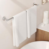 Handdoekhouder badkamer handdoekhouder roestvrij staal 18/8 badhanddoekhouder 61 cm handdoekhouder wandmaanden geborsteld